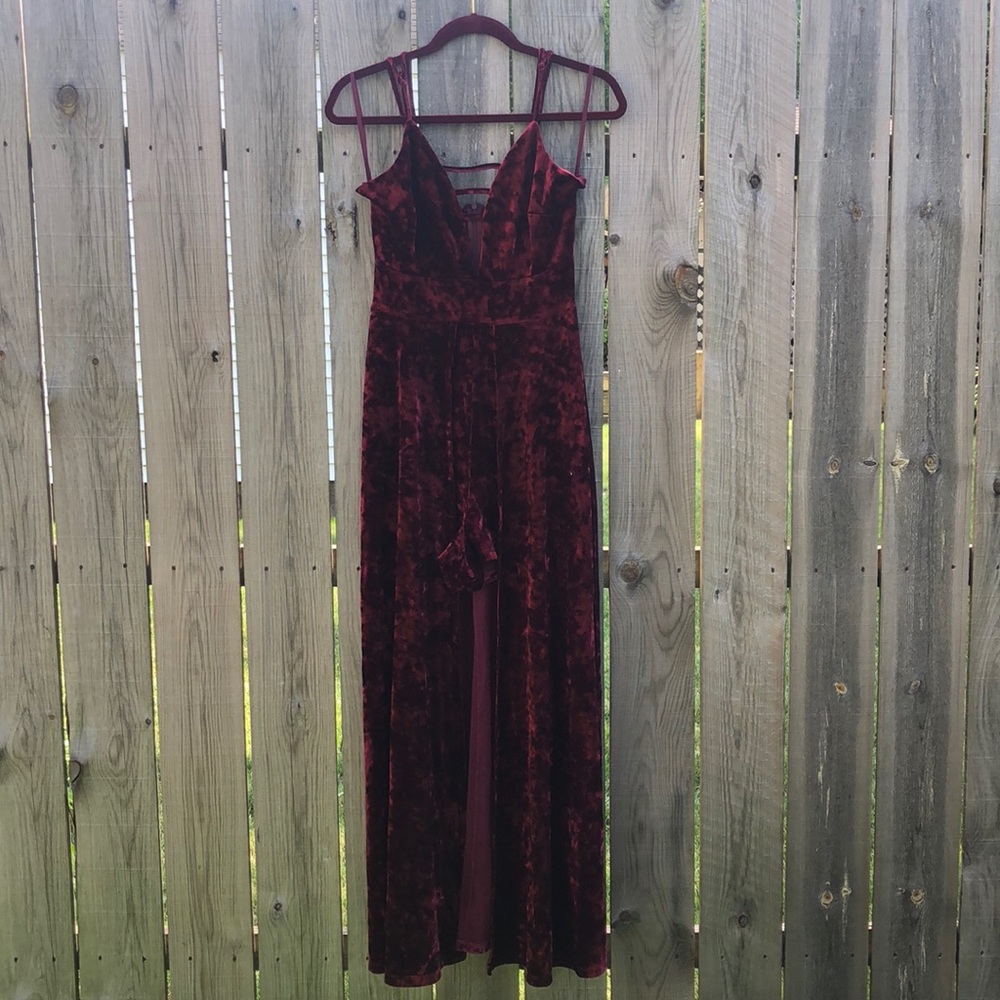 Crushed Velvet Romper